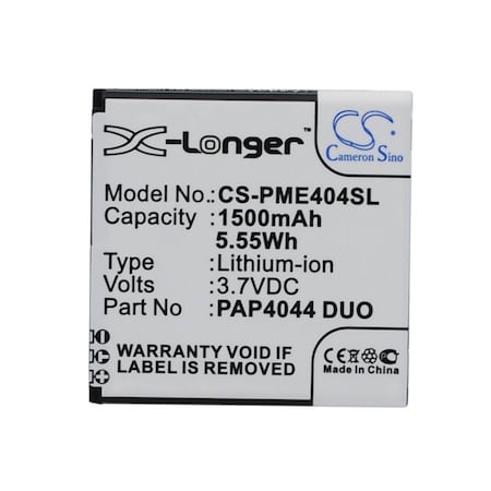 Bsc Preferred Prestigio MultiPhone 4044 Duo Mobile Phone Replacement Battery CS-PME404SL